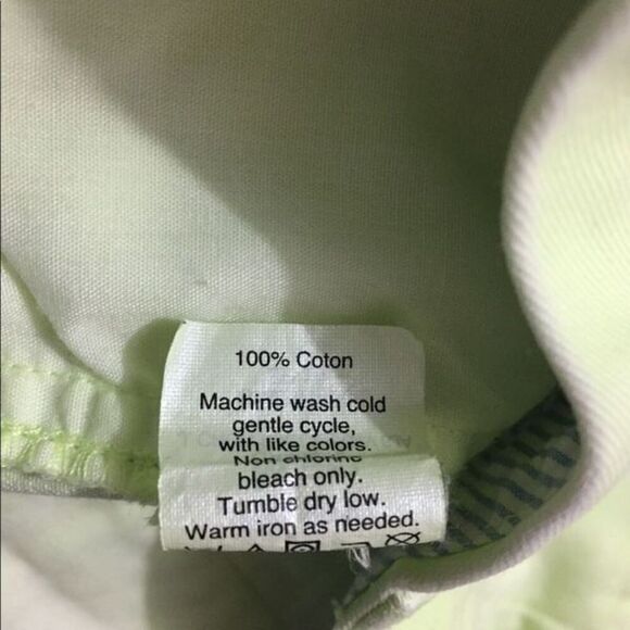 J. Crew Pastel Neon Lime Green Shorts 00 - Picture 6 of 7
